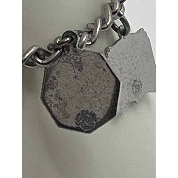 Vintage Charm Bracelet Open Books Queenly Quest Four Charms 15.44g - Picture 9 of 13